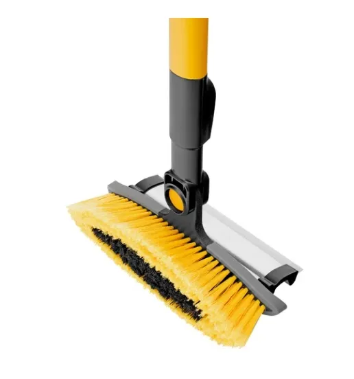 Купить Щетка сметка со скребком Denzel телескоп, поворотная голова, водосгон 950-1320 мм 55327